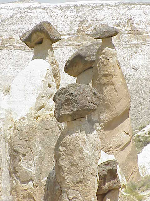   Balancing rocks                Cappadocia